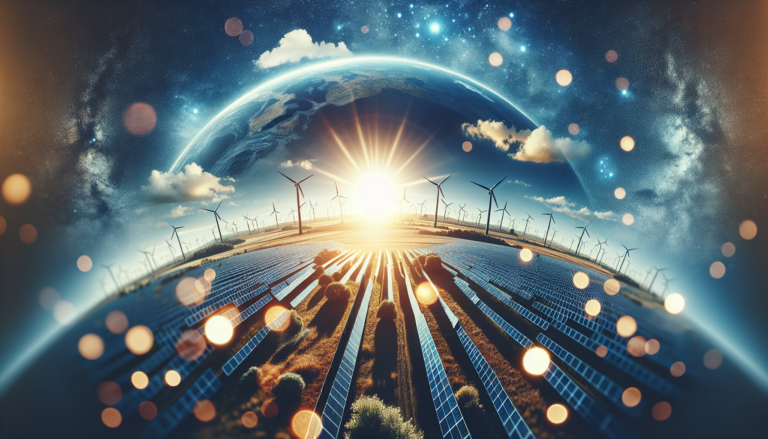 Fondo que fusiona los conceptos 'Horizonte 2020' y Energía Solar junto a un esquema representativo. Destaca la innovación y sostenibilidad hacia el futuro. Fondo que combina 'Horizonte 2020' y Energía Solar junto a un esquema representativo. Innovación y sostenibilidad para el mañana.