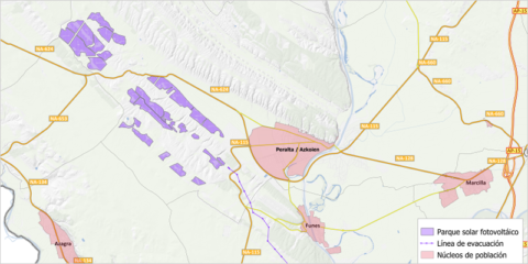 Luz verde para la construcción en Peralta de la mayor planta solar fotovoltaica de Navarra