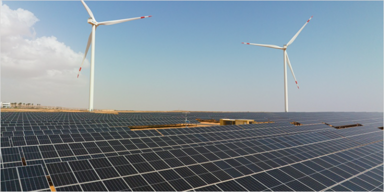 Planta fotovoltaica en Puerto del Rosario.