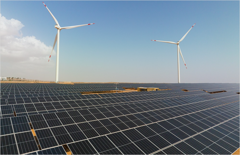 Planta fotovoltaica en Puerto del Rosario.