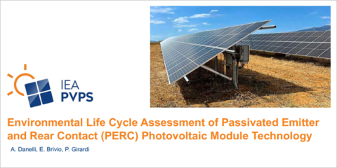 Nuevo estudio de IEA PVPS que compara la tecnología solar PERC y la de silicio monocristalino