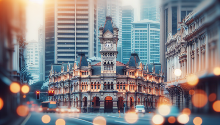 Confluencia entre Edificios Patrimoniales y Energía Solar: una fusión icónica de tradición y sostenibilidad que marca el futuro de la arquitectura urbana. Edificios Patrimoniales fusionados con Energía Solar en un diseño icónico que combina pasado y futuro de la arquitectura.