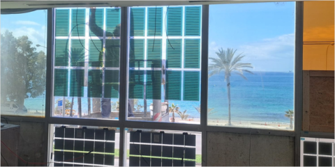 El edificio GESA de Palma integra soluciones BIPV en sus ventanas en el marco del proyecto ARV