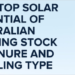Informe del potencial solar de las cubiertas de las viviendas de Australia