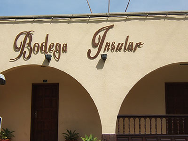 Bodega Insular en La Gomera.