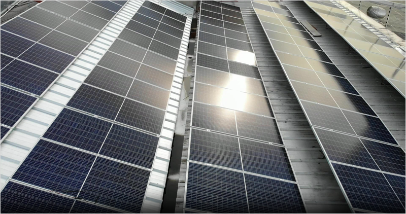 Cubierta fotovoltaica.