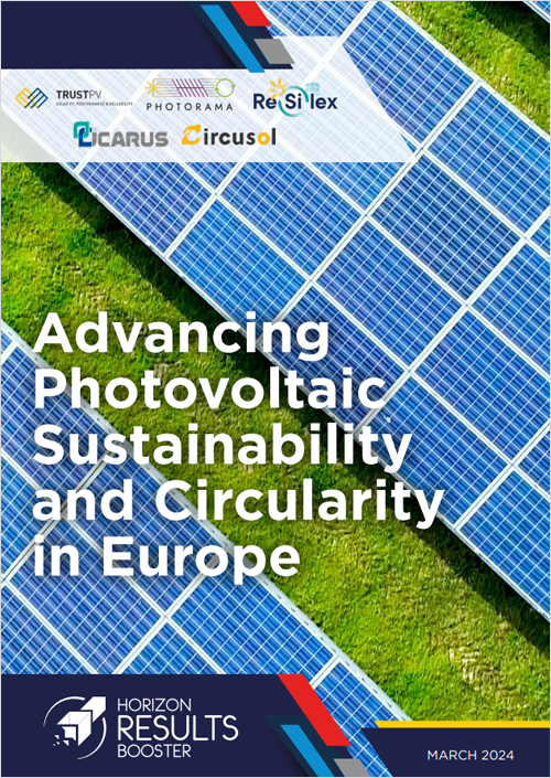 Informe del reciclaje de la industria fotovoltaica.