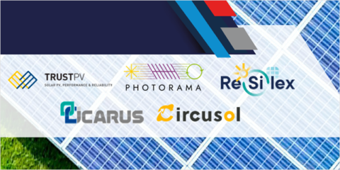 Los investigadores de cinco proyectos europeos elaboran un documento de recomendaciones para la circularidad de la industria fotovoltaica