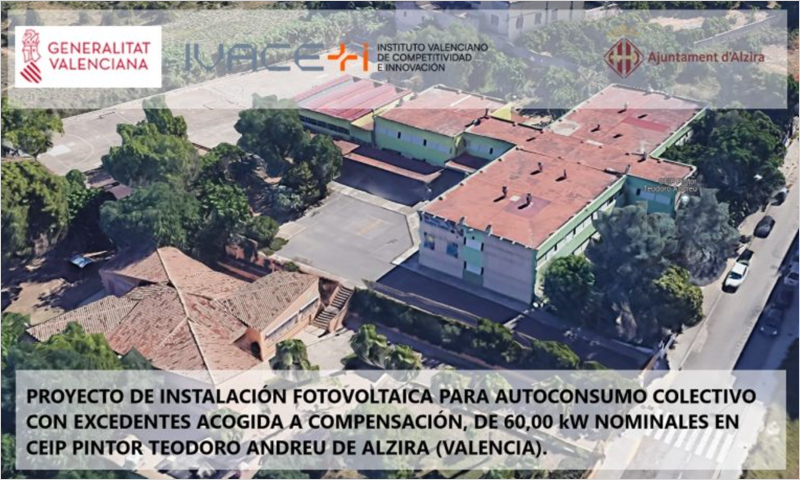 Proyecto fotovoltaico en Alzira.