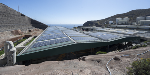 Inaugurada la planta fotovoltaica del Ecoparque Norte de Salto del Negro de 1,49 MW en Gran Canaria