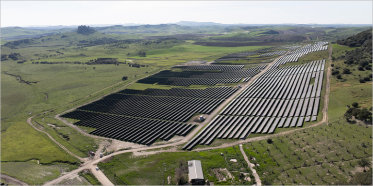 Planta fotovoltaica Gazules (Cádiz).