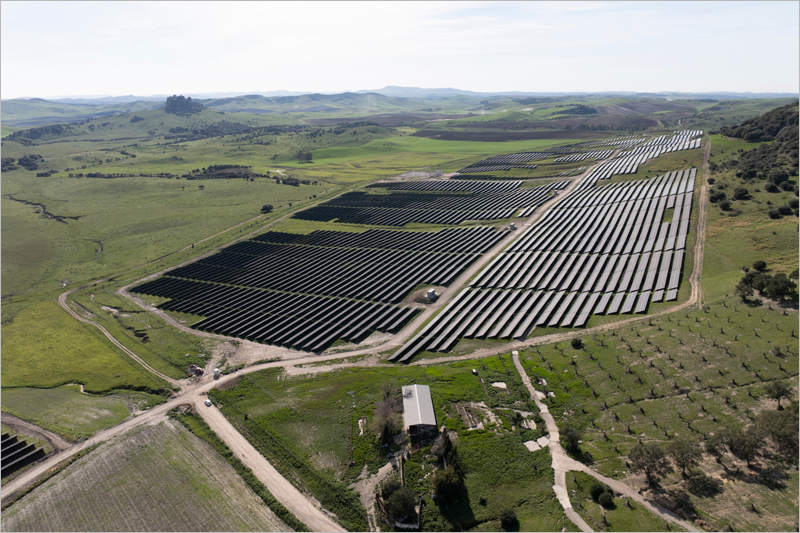 Planta fotovoltaica Gazules (Cádiz).