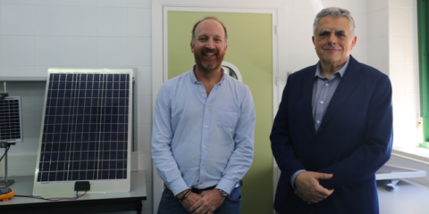 La UCO desarrolla una metodología que define el espacio cultivable entre módulos fotovoltaicos de dos ejes