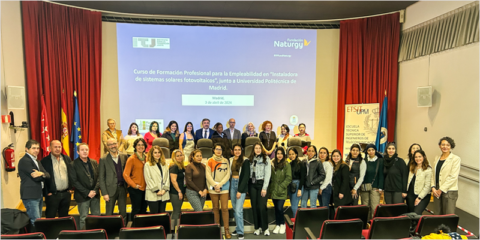 El curso formativo en instalaciones fotovoltaicas del ITJ para mujeres celebra su segunda edición