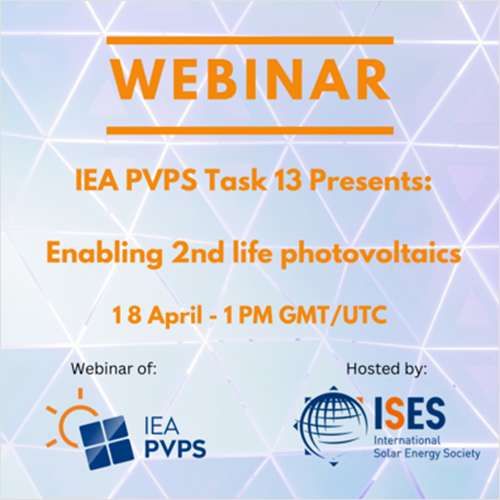 Webinar de IEA PVPS e ISES.