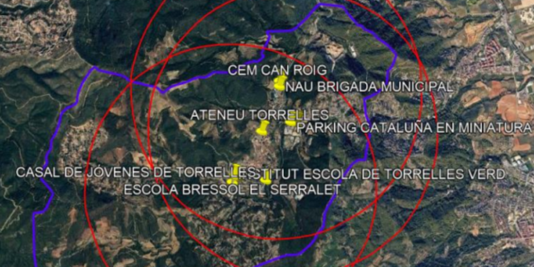 Mapa para Torrelles de Llobregat.