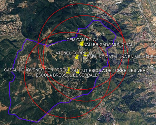 Mapa para Torrelles de Llobregat.