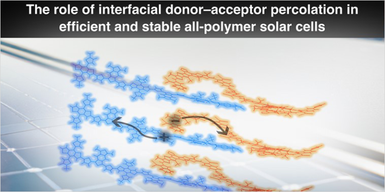 Investigación en células solares orgánicas.