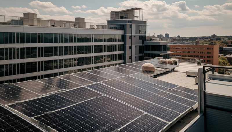 Cubierta fotovoltaica.