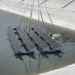 Comienza la instalación de paneles solares flotantes en la balsa de San Antonio en Tenerife