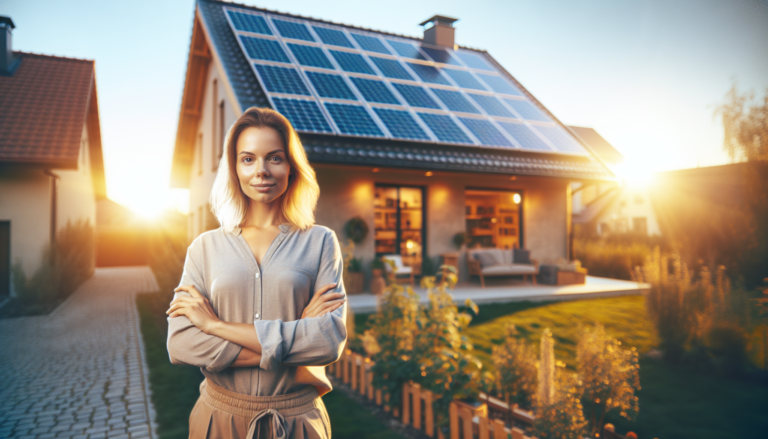 Visualización del Usuario Final en el contexto de la Energía Solar con un fondo mixto y un esquema representativo del rol del Usuario Final en la adopción de tecnologías solares. Imagen que combina un fondo de Energía Solar y un esquema que simboliza el Usuario Final, ilustrando su papel en la adopción de la energía solar.