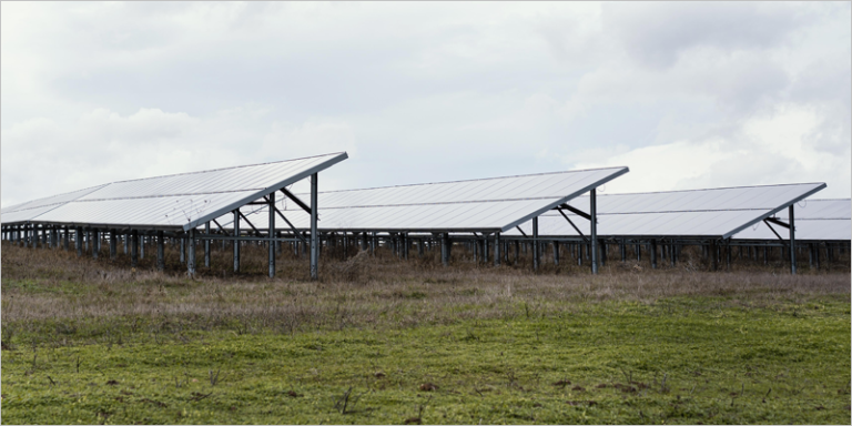 Parque fotovoltaico.