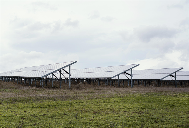 Parque fotovoltaico.