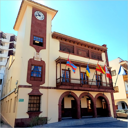 Ayuntamiento de San Sebastián de La Gomera.