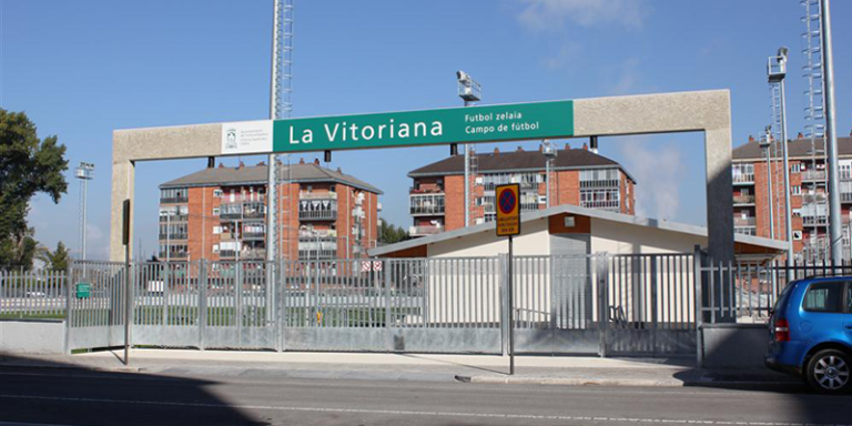 Campo de fútbol de La Vitoriana.