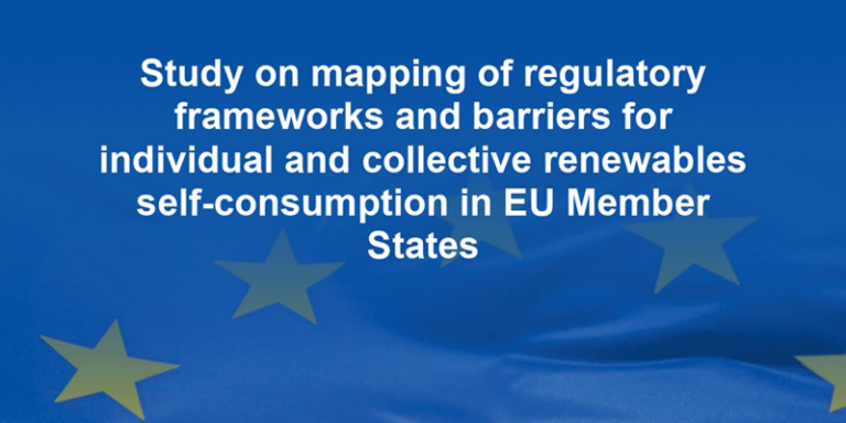 Estudio del autoconsumo en la UE.