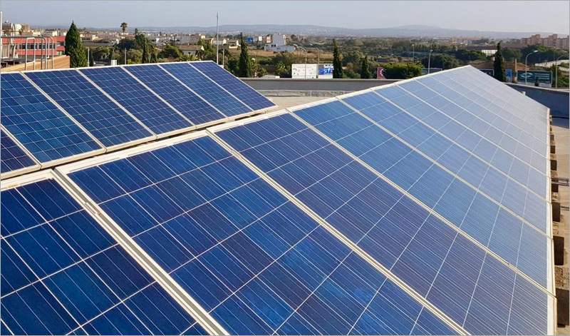 Paneles fotovoltaicos.