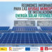 Alcorcón celebra dos reuniones informativas sobre las subvenciones a instalaciones fotovoltaicas