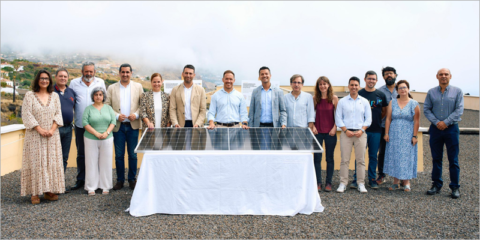 Acuerdo para la cesión de siete cubiertas fotovoltaicas para la CEL Energía Bonita de La Palma
