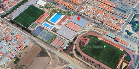 El proyecto Transcom impulsa una comunidad energética en torno al polideportivo de Almendralejo
