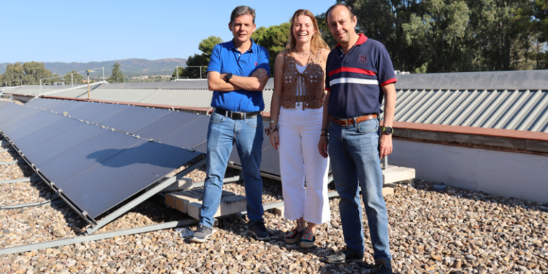 Planta fotovoltaica de la comunidad de regantes del Valle Inferior del Guadalquivir.