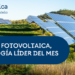 La energía fotovoltaica lidera el mix eléctrico nacional por segundo mes consecutivo, con el 22,2% del total