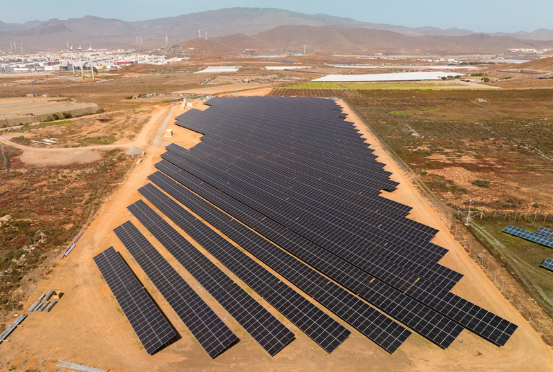 Plantas fotovoltaicas en Agüimes.