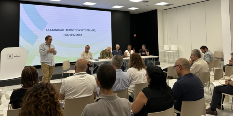 La comunidad energética de Siete Palmas recibe un millón de euros para nueve cubiertas fotovoltaicas