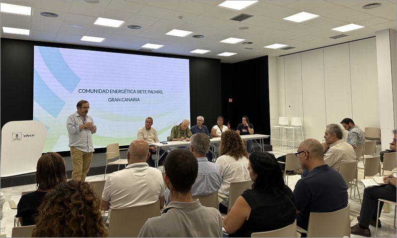 Comunidad energética de Siete Palmas.