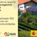 Más de 100 millones adicionales para la integración renovable en comunidades energéticas