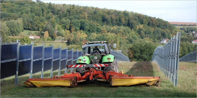 Investigación en energía agrovoltaica.