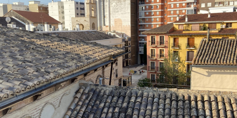 Cubiertas del barrio de la Vila en Alzira.