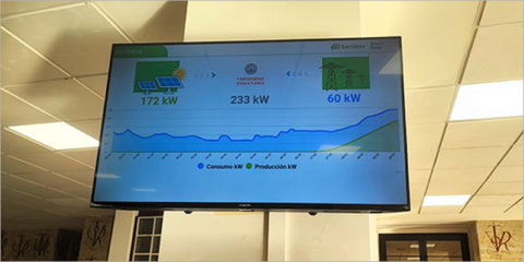 Las placas solares de los campus de Zamora y Salamanca reducirán un 8% la factura eléctrica de la USAL