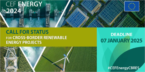 Cuarta convocatoria para la obtención del estatus de proyecto transfronterizo renovable en la UE