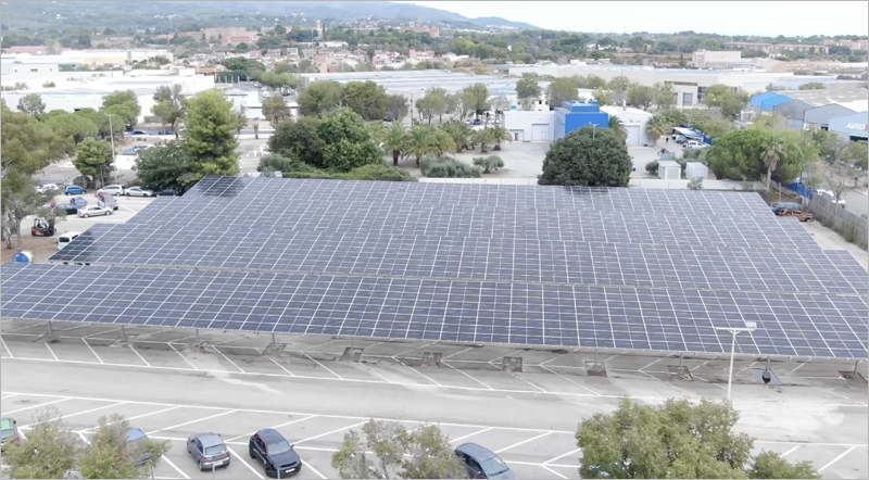 Instalación fotovoltaica en Reus.