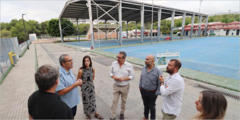 Comienza la instalación de paneles solares en la ciudad deportiva Guillermo Amor de Benidorm