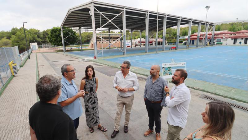 Polideportivo municipal de Benidorm.