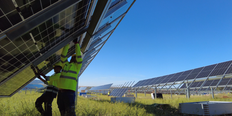 La planta fotovoltaica de El Rancho