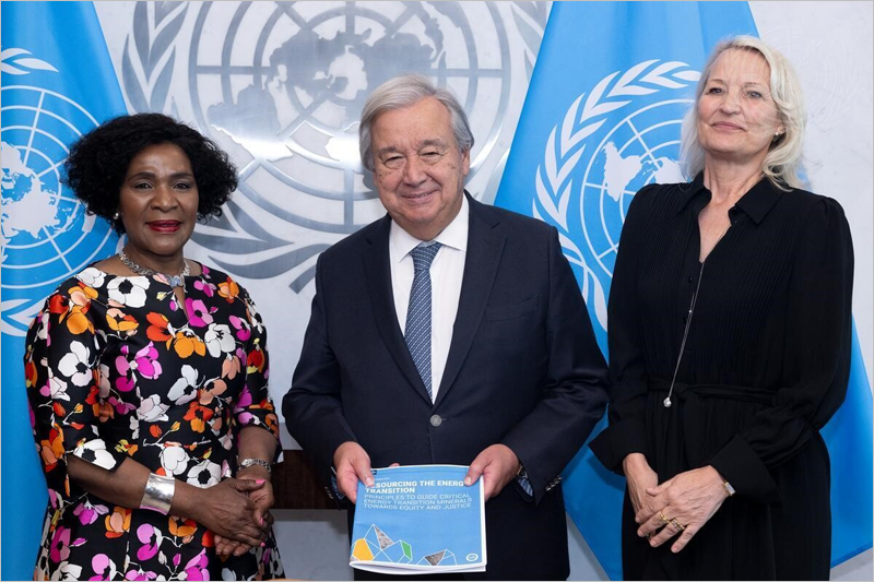 Presentación del informe del Panel de la ONU sobre Minerales Críticos para Transición Energética.