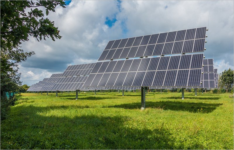 Paneles fotovoltaicos.